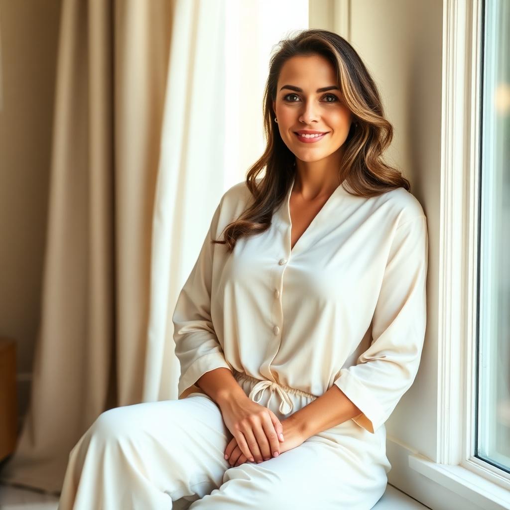 Woman with a softly contoured silhouette and healthy glow after Accent Prime body contouring at Ridgeline.