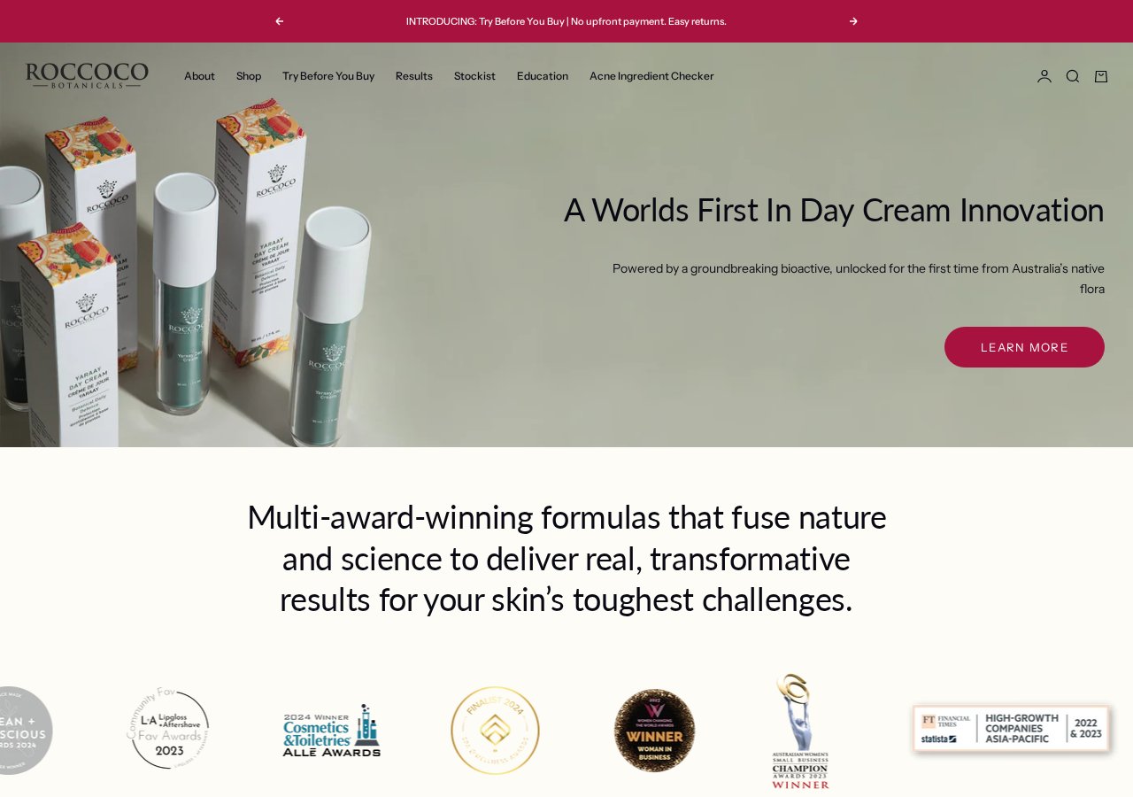 Roccoco Botanicals skincare